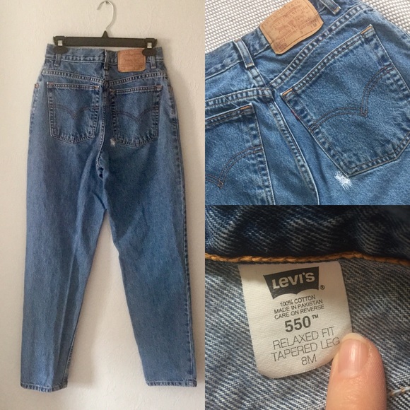 vintage renewal levi's 550 jeans